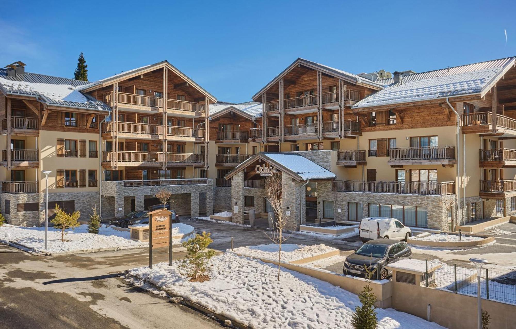 Residence Prestige Odalys Le Mont D'아론 외부 사진